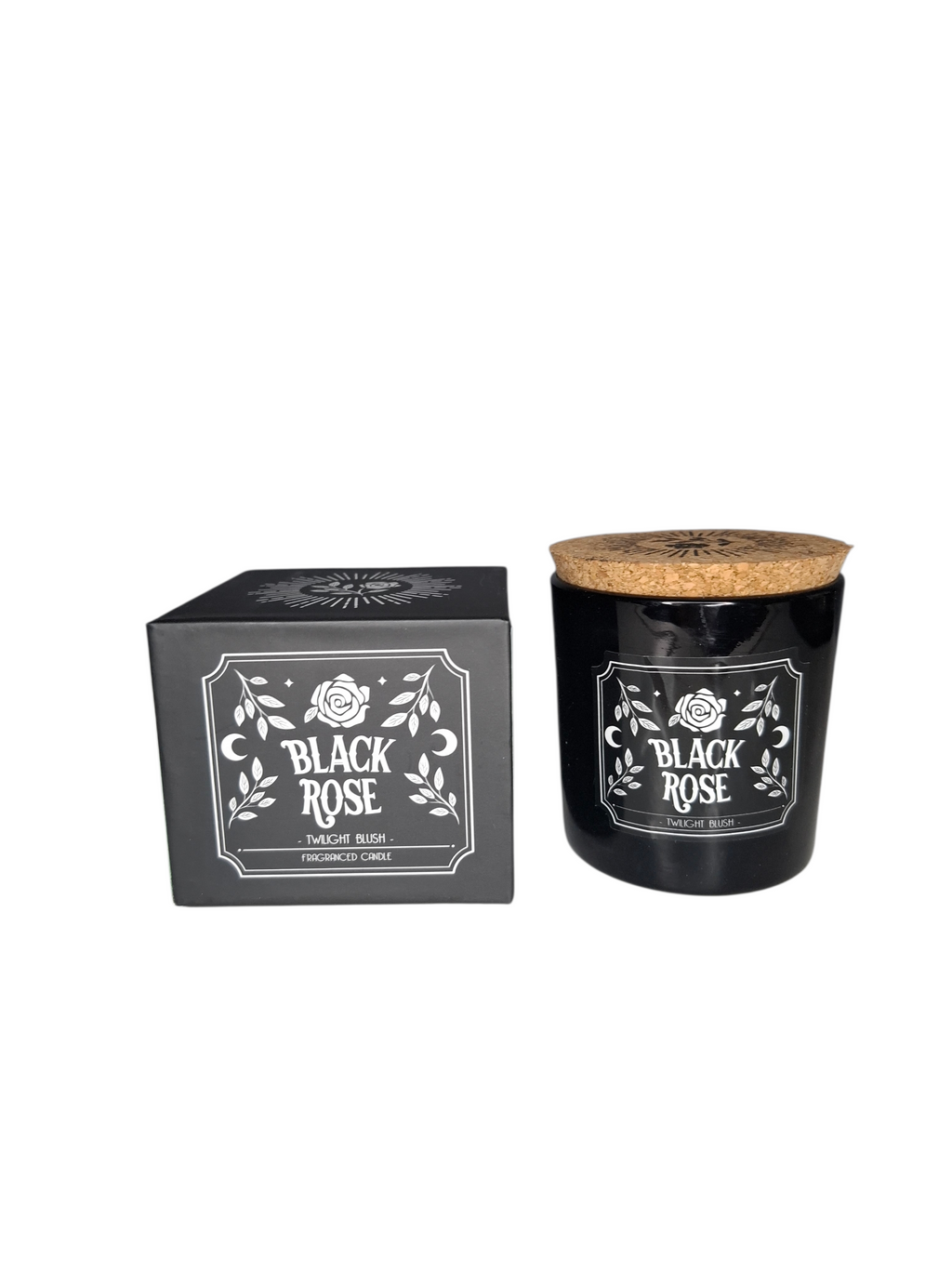 Black Rose Twilight Blush Candle
