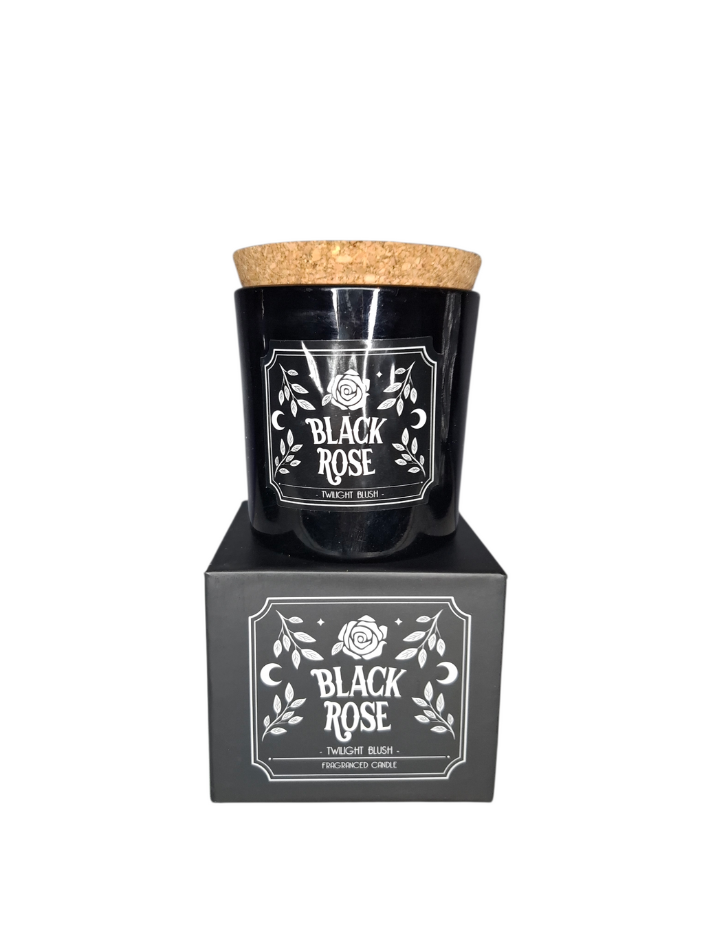 Black Rose Twilight Blush Candle