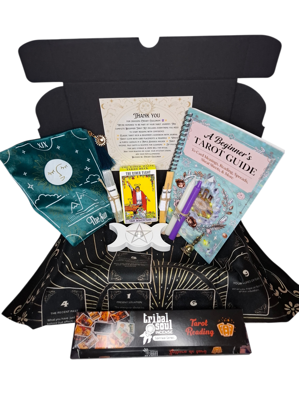 Beginner Tarot Kit - Complete Starter Set