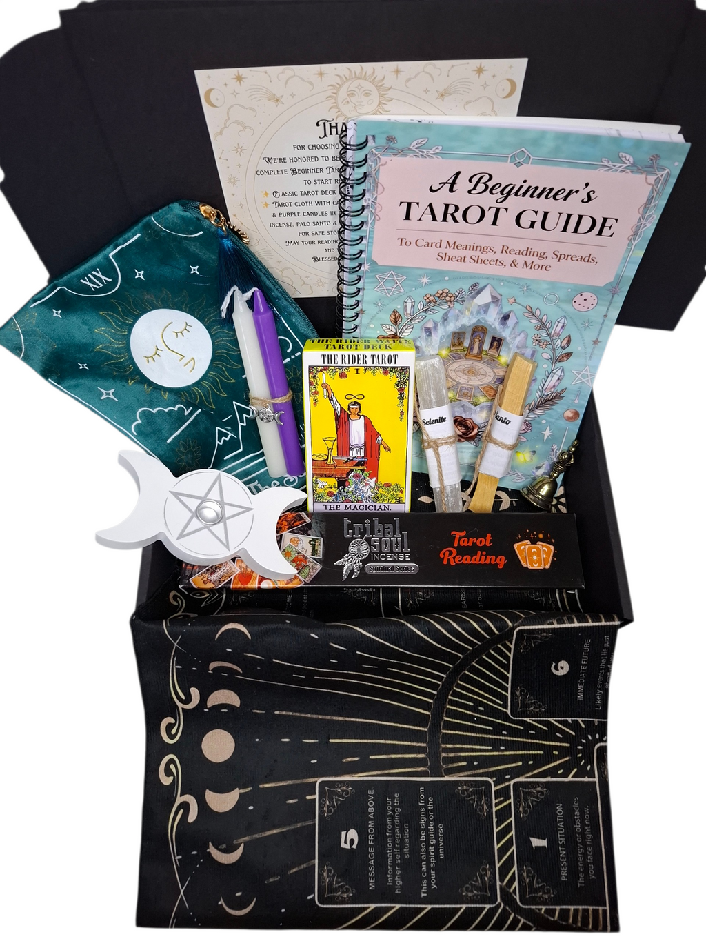 Beginner Tarot Kit - Complete Starter Set