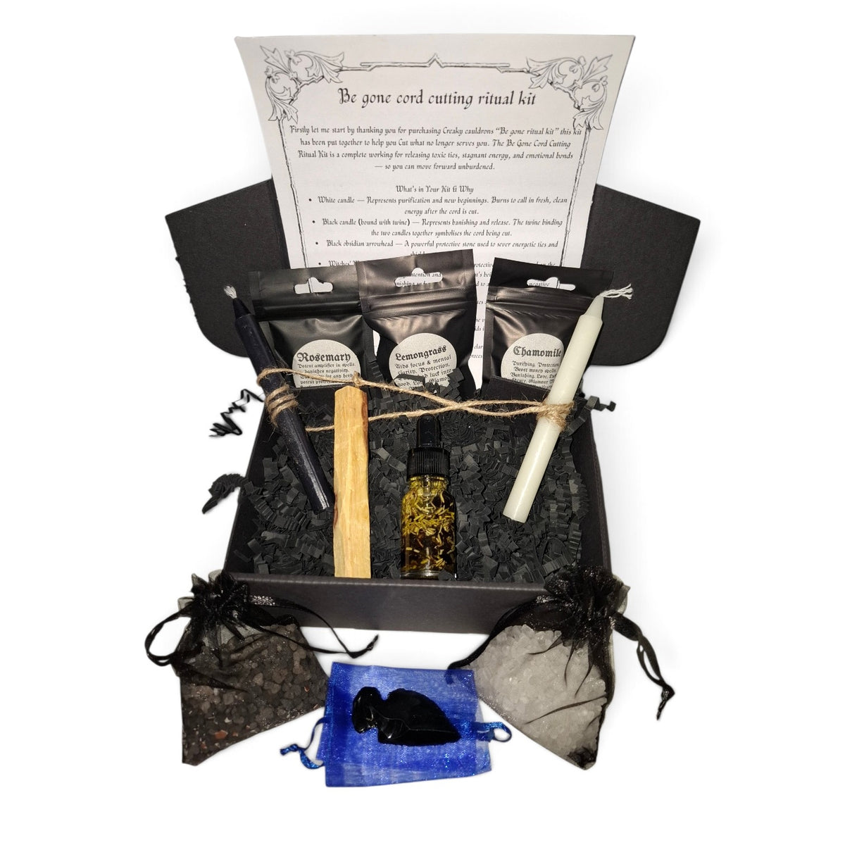 Be Gone Cord Cutting Ritual Kit