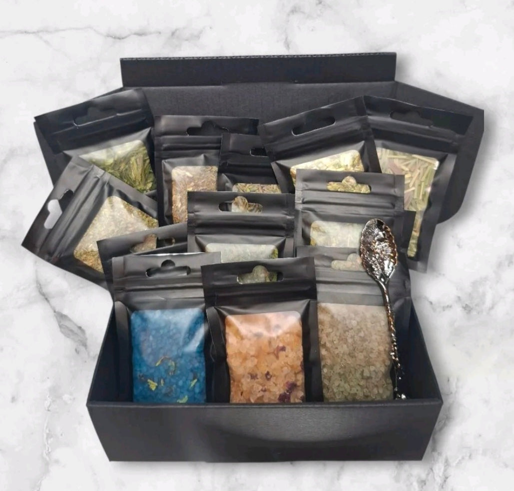Witchcraft Apothecary Herbs &  Salts starter kit