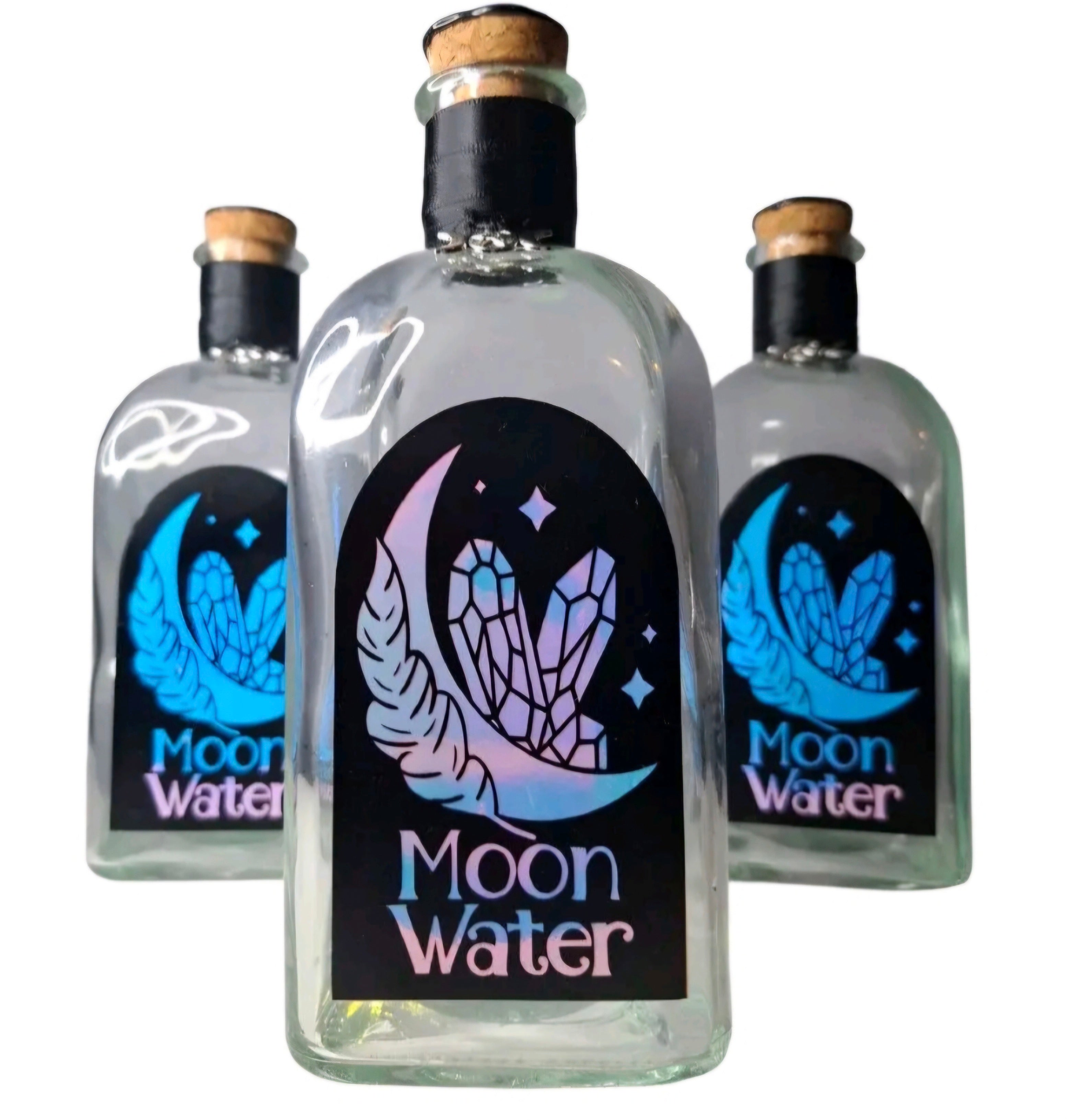 Moon Water storage bottles