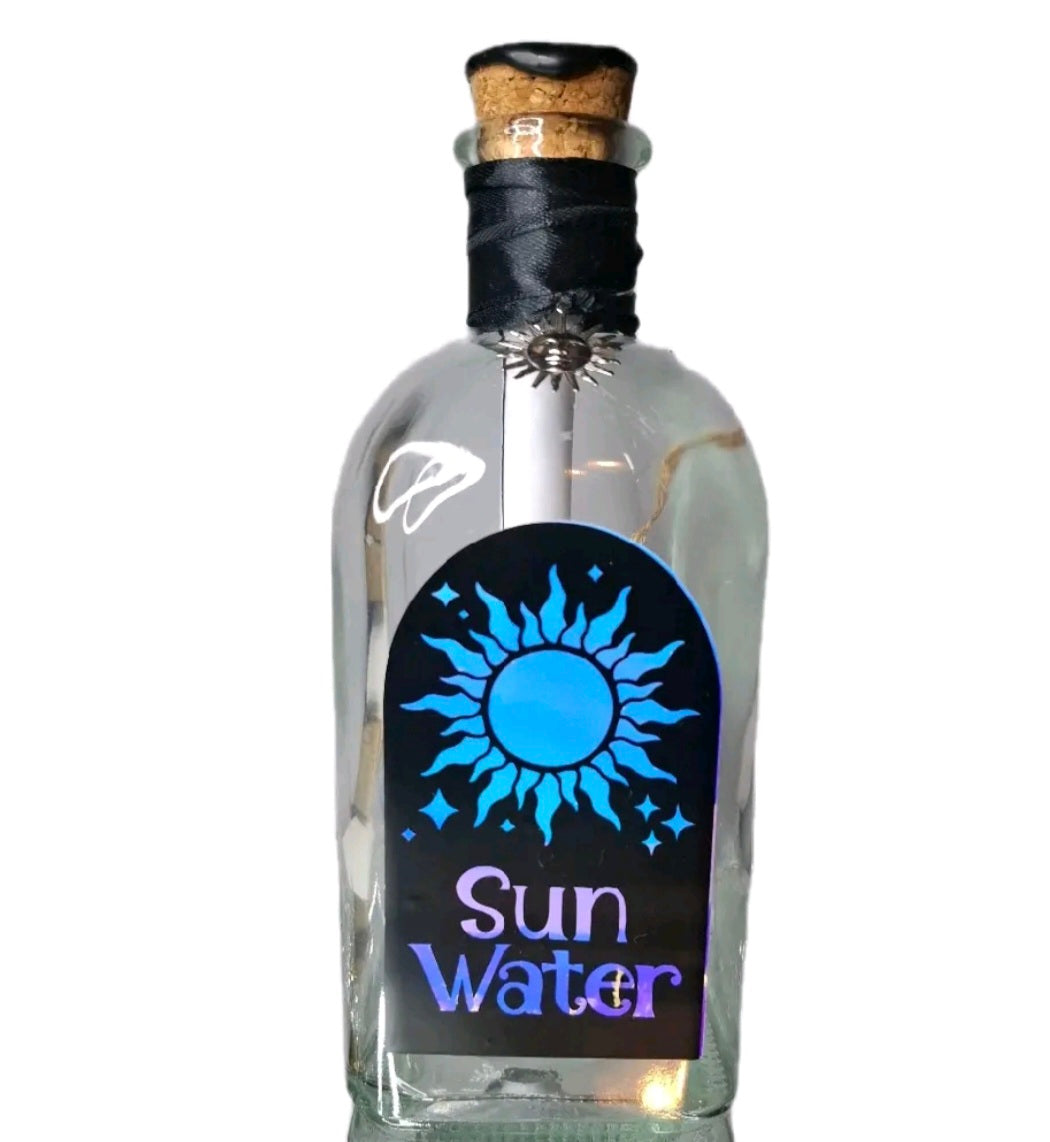 Sun water storage bottles
