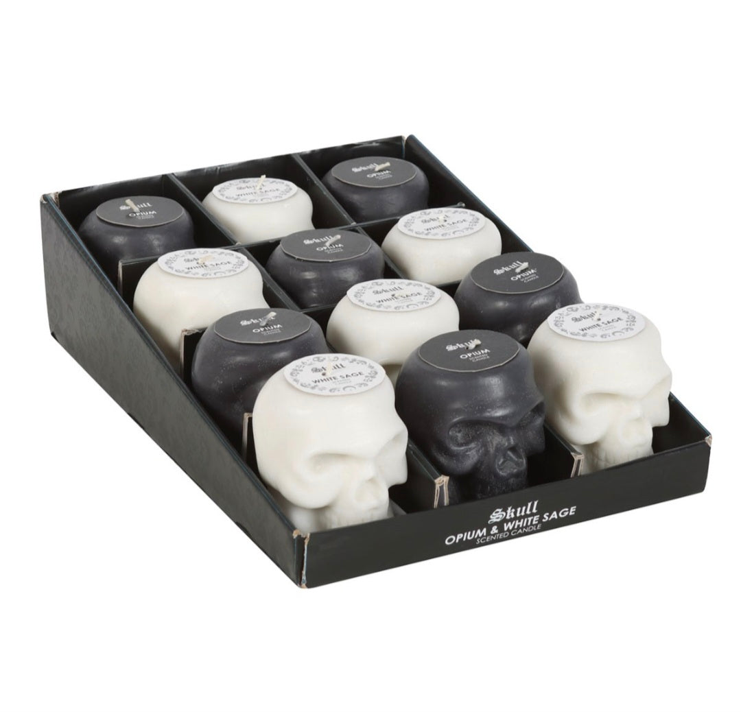 Skull Candle - Scented