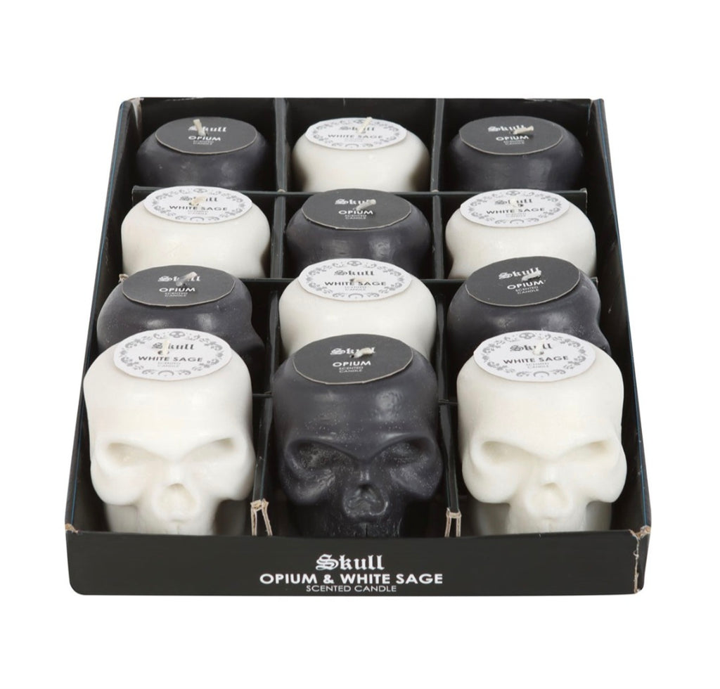 Skull Candle - Scented