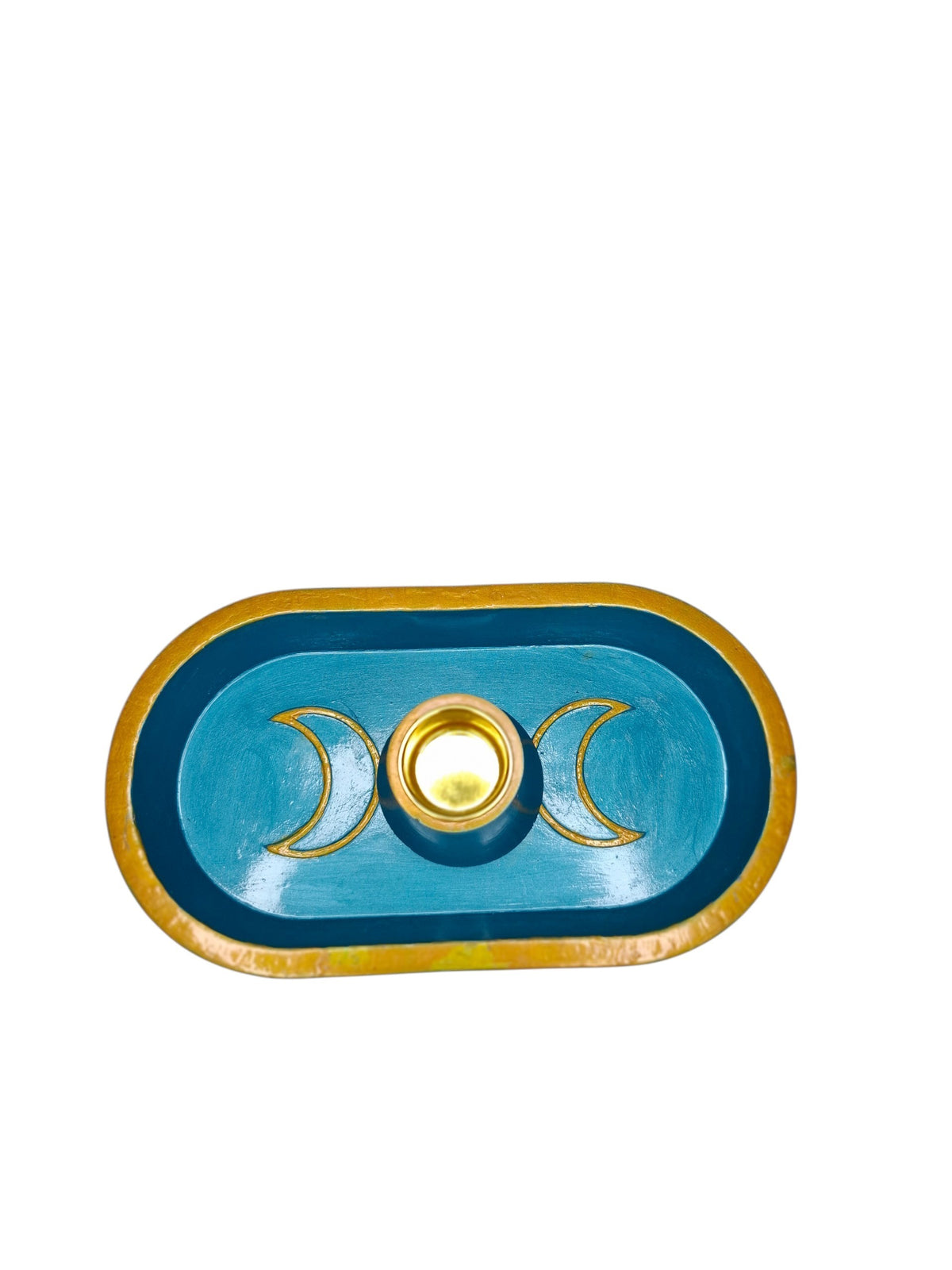 Heat & Water Resistant Ritual Tray with Candle Holder