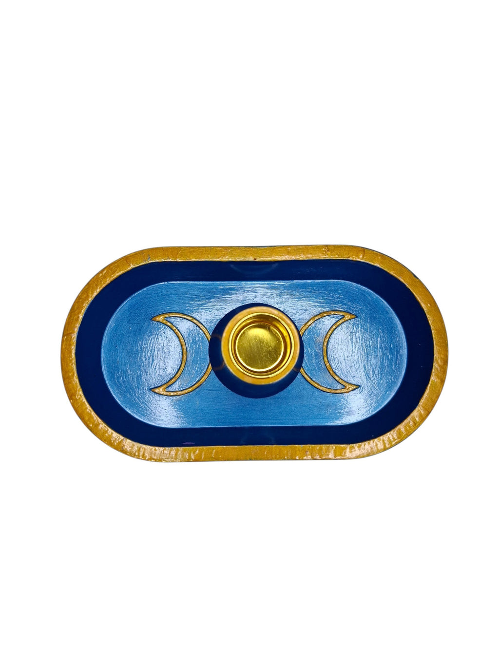 Heat & Water Resistant Ritual Tray with Candle Holder