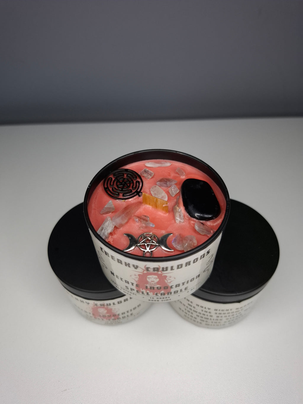 Hecate Invocation Tin Spell Candle