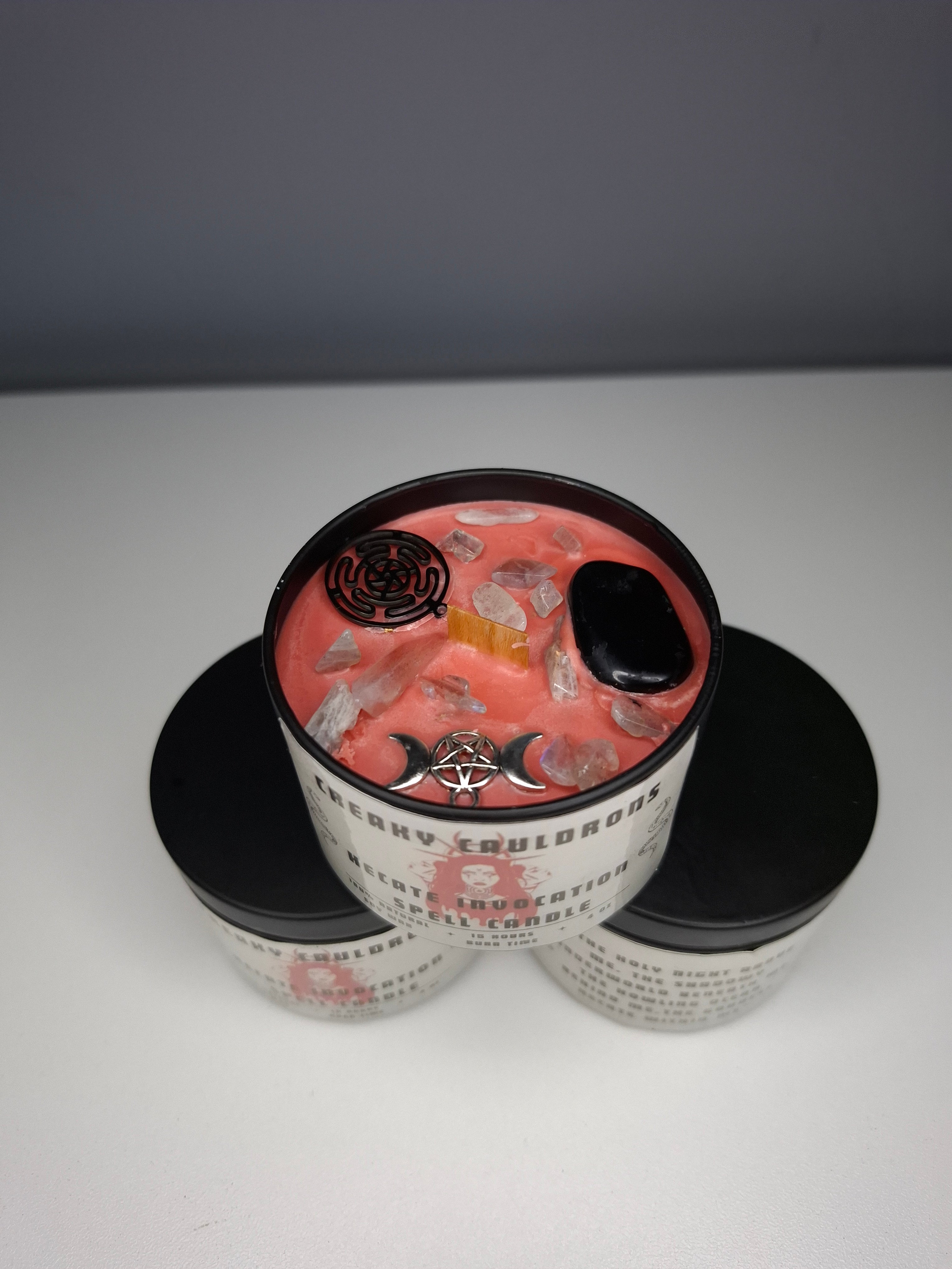 Hecate Invocation Tin Spell Candle